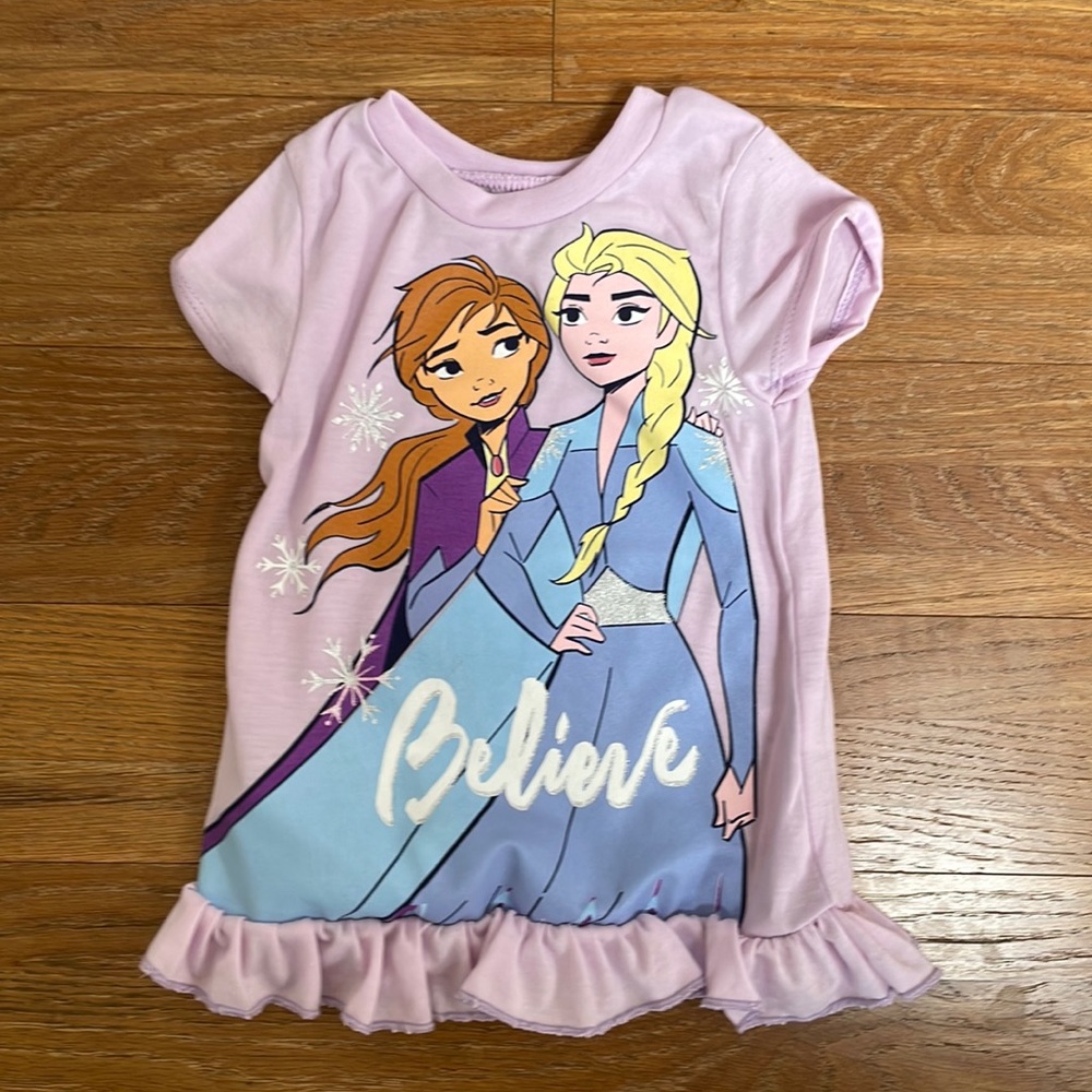 Frozen II Girls 4T Believe Nightshirt